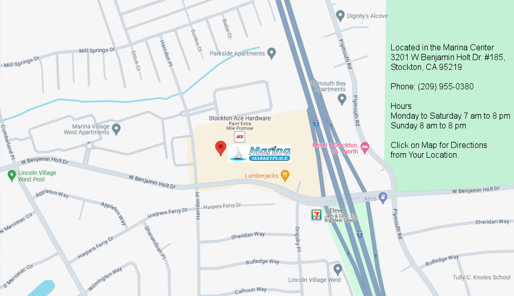 Marina Marketplace Map